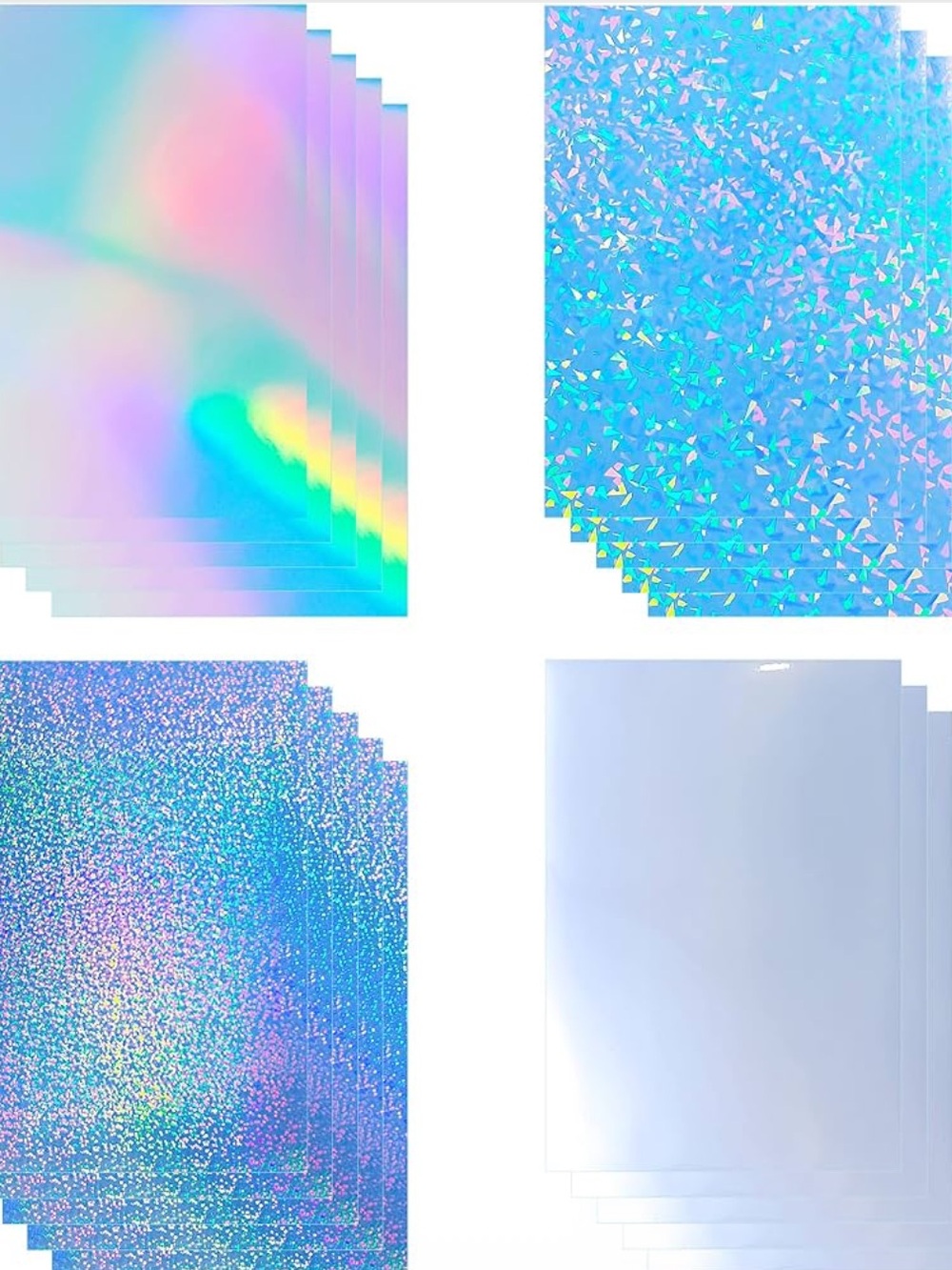 Holographic Printable Vinyl Waterproof Sticker Paper